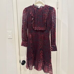 Cynthia Rowley “Bella” Velvet Heart Dress